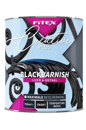 Bestel Nu Fitex Creative Plus Black Varnish